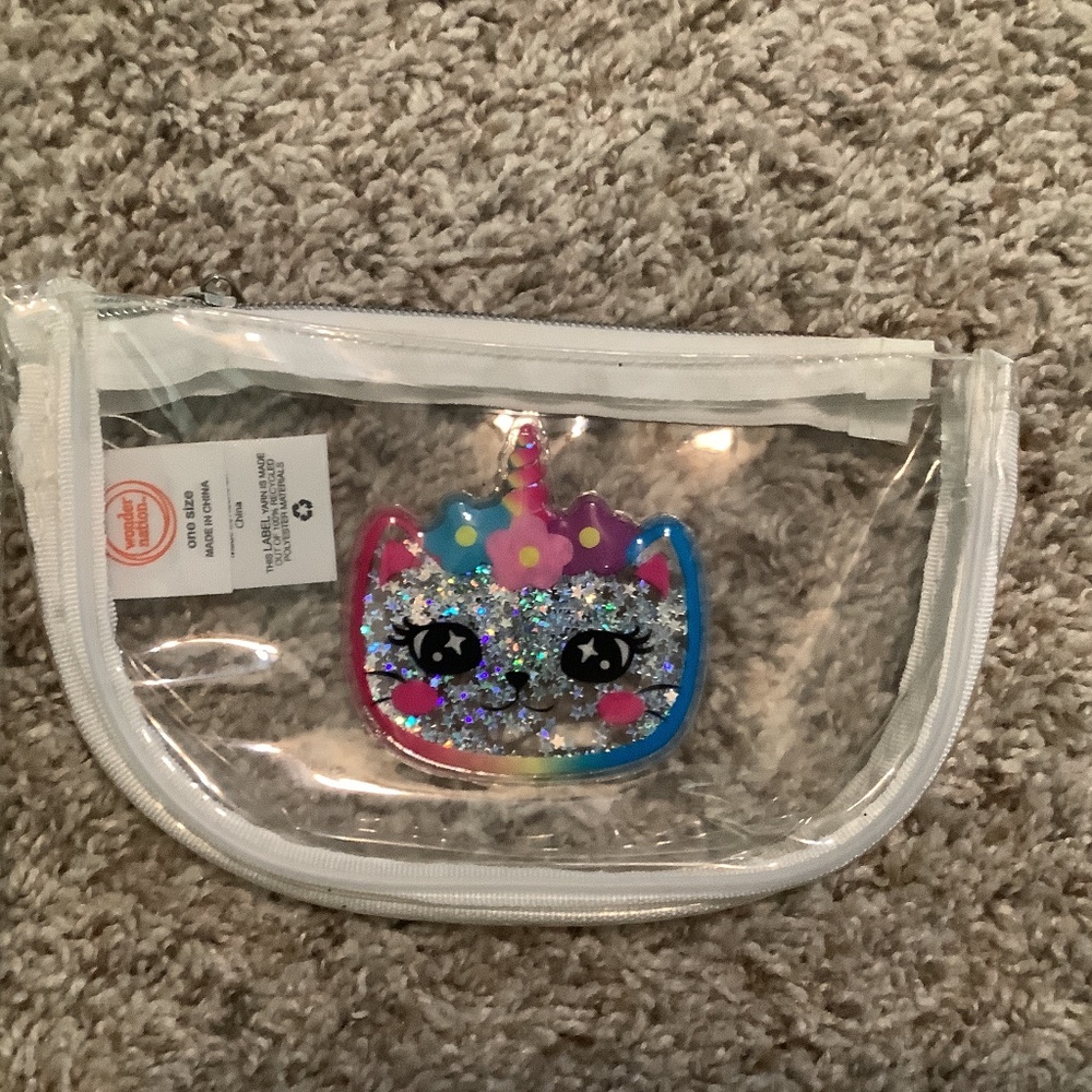 Cat unicorn, wonder nation mini purse